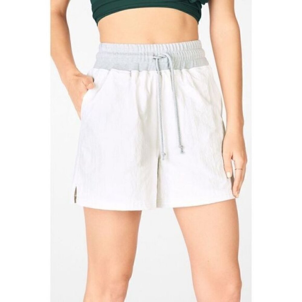 Fabletics Gray Jemma Shorts Size XXL